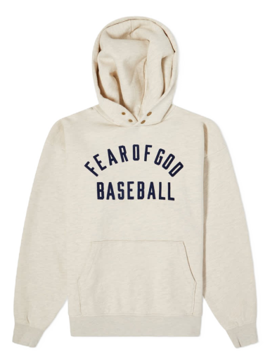 Huppari Fear of God Baseball Hoody Valkoinen | FG50-046OFL-101