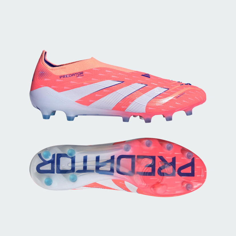 Tennarit ja kengät adidas Performance Predator Elite Laceless Artificial Grass Football Boots Vaaleanpunainen | JH8875