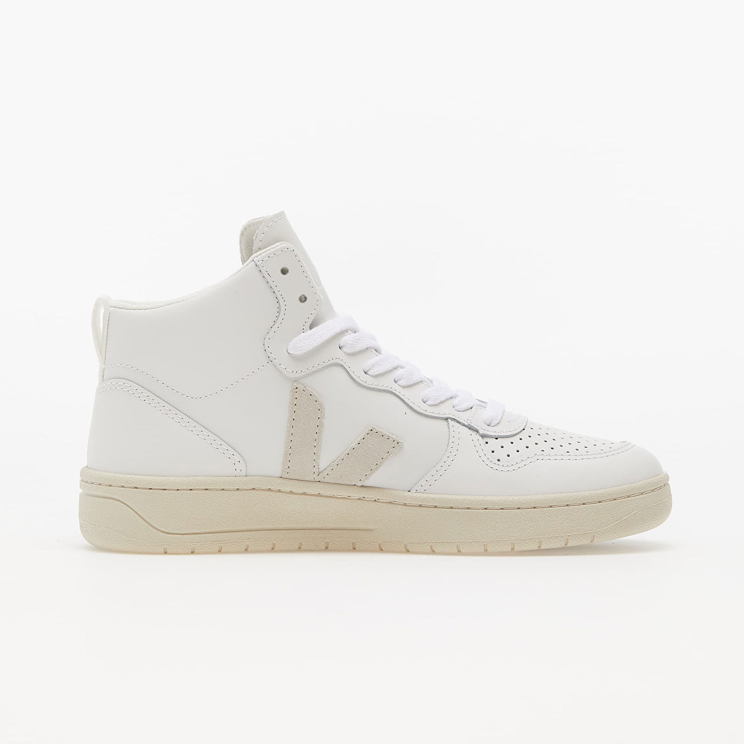 Tennarit ja kengät Veja V-15 Leather W Valkoinen | VQ021270A, 1