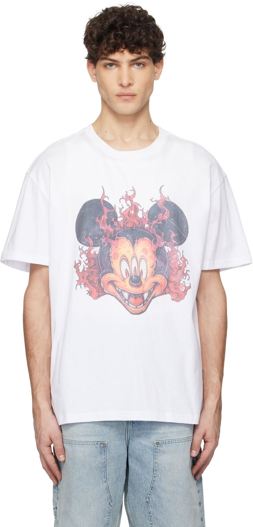 T-paita Ksubi Ksubi Fuego Biggie Graphic T-Shirt Valkoinen | MPS25TE044