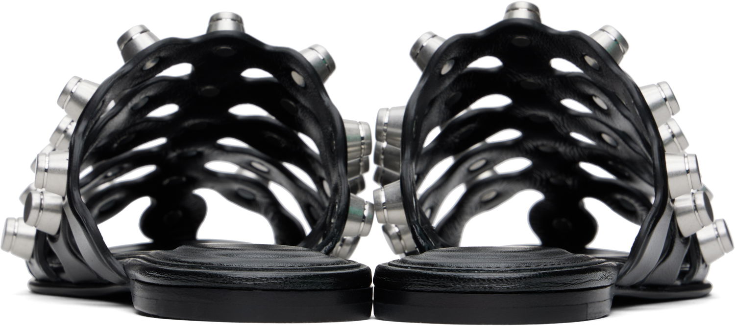 Tennarit ja kengät Alexander Wang Alexander Wang Rexa Cage Slide Sandals Musta | 30125M014, 1