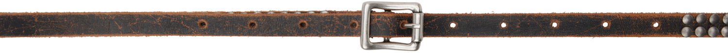 Vyöt R13 R13 Studded Skinny Belt Ruskea | R13WA058-A009, 0