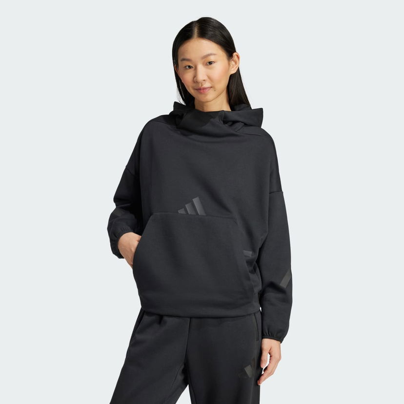 Huppari adidas Performance Z.N.E. Hooded Sweatshirt Musta | JE7860