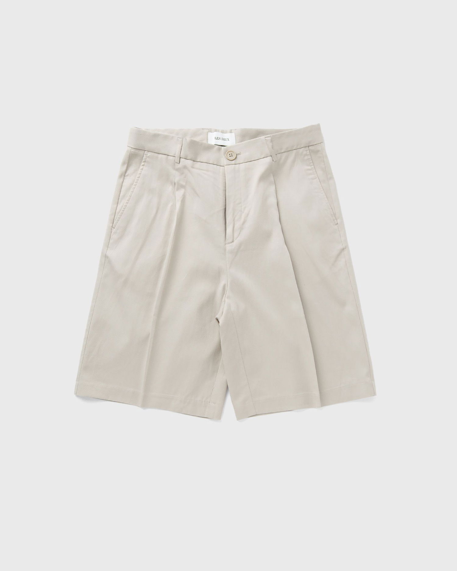 Shortsit Les Deux Pleated Twill Suiting Shorts Beige | 1000090-815, 0
