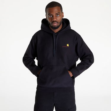Huppari Carhartt WIP Hooded American Script Musta | I028279.89.XX, 4