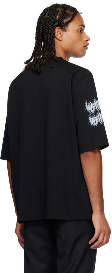 T-paita We11done We11done Graphic Print T-Shirt Musta | WD-TT3-23-748-U-BK, 2