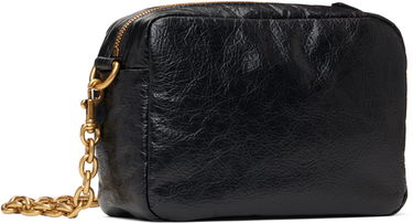 Olkalaukku Balenciaga Black Leather XS Camera Bag Musta | 806459 2AAR8, 2