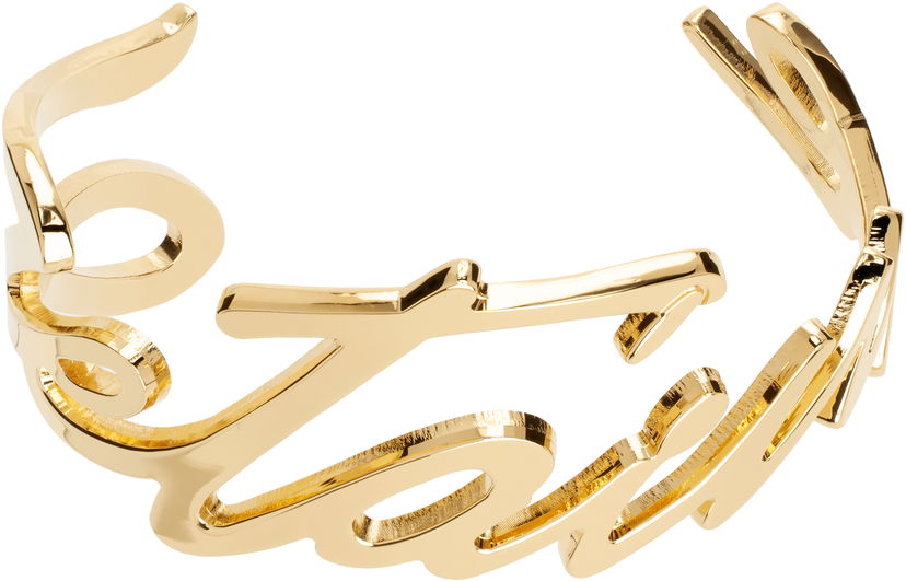 Rannerengas Balmain Balmain 'Je t'aime' Cuff Bracelet Metallinen | EN1XH441MBRA