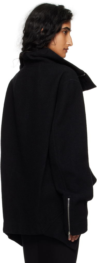 Takki Rick Owens Rick Owens Concordians Exploder Cropped Jacket Musta | RP02E4722 WBD, 2