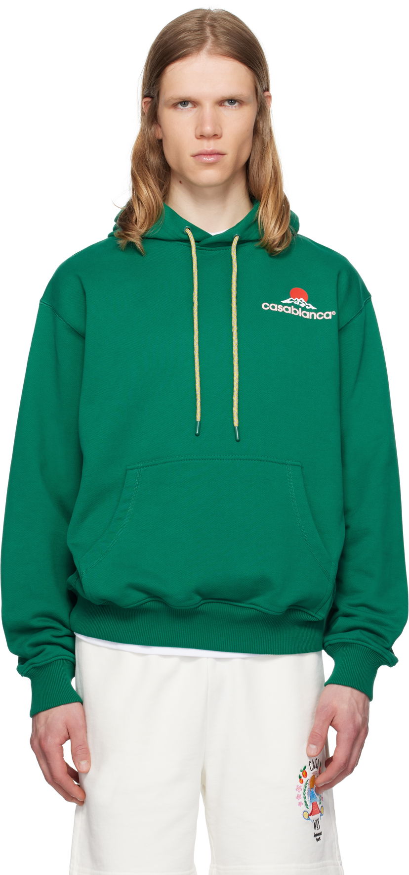 Huppari Casablanca Casablanca Montagne Hoodie Vihreä | MPF25-JTP-292-03