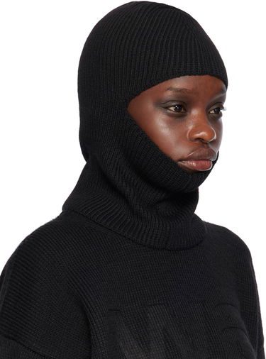Pipo Alexander Wang Logo Compact Deboss Balaclava Musta | 4KC4239056, 1