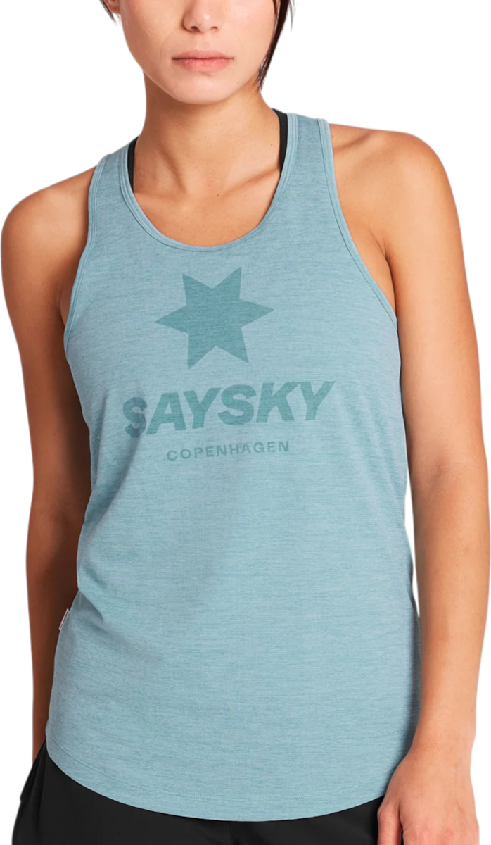 Tankkitoppi Saysky Saysky Logo Combat Pro Singlet Turkoosi | owrsi30c2013-owrsi30c2013