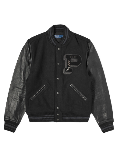 Takki Polo by Ralph Lauren Polo Ralph Lauren Men's Lined Varsity Polo Musta | 710907546001