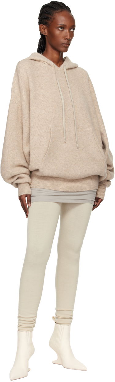 Leggingsit Rick Owens Concordians Runway Leggings Beige | RO02E4683 M, 3