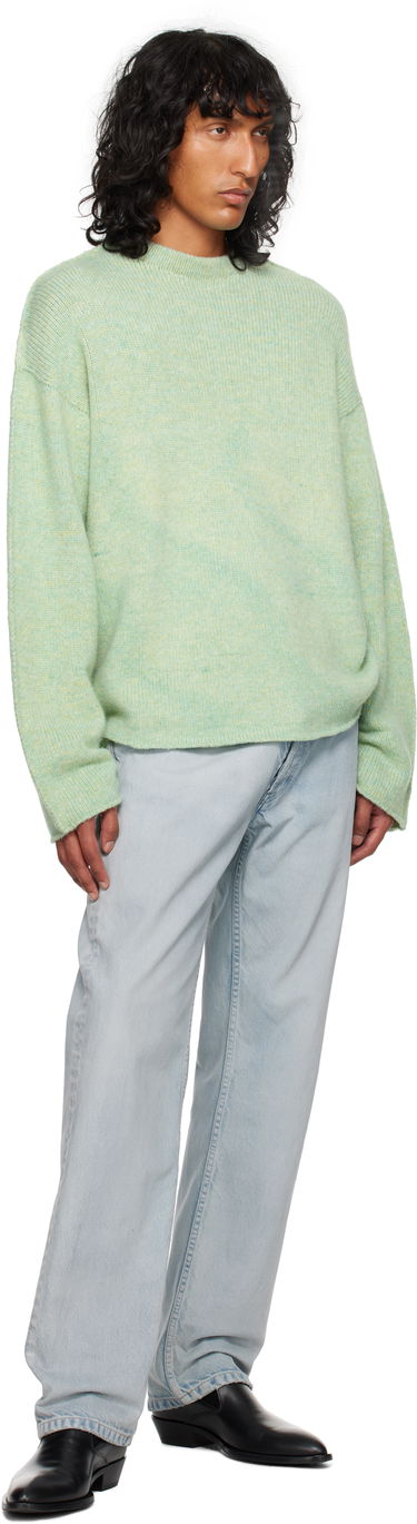 Villapaita The Row Mumford Wool Blend Crewneck Sweater Vihreä | 810-Y845, 3