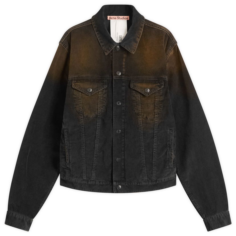 Takki Acne Studios Corduroy Overshirt Ruskea | C90200-900