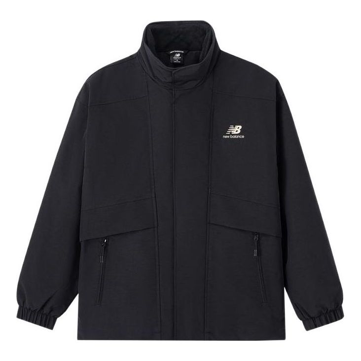 Tuulitakki New Balance Print Sport Jacket Musta | AMJ31305-BK