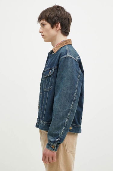 Bomber-takki Human Made Blanket Lined Denim Work Jacket Sininen | HM28JK010, 1