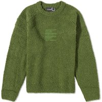 Villapaita Fred Perry Raf Simons x Fluffy Crewneck Vihreä | SK6518-M26, 1