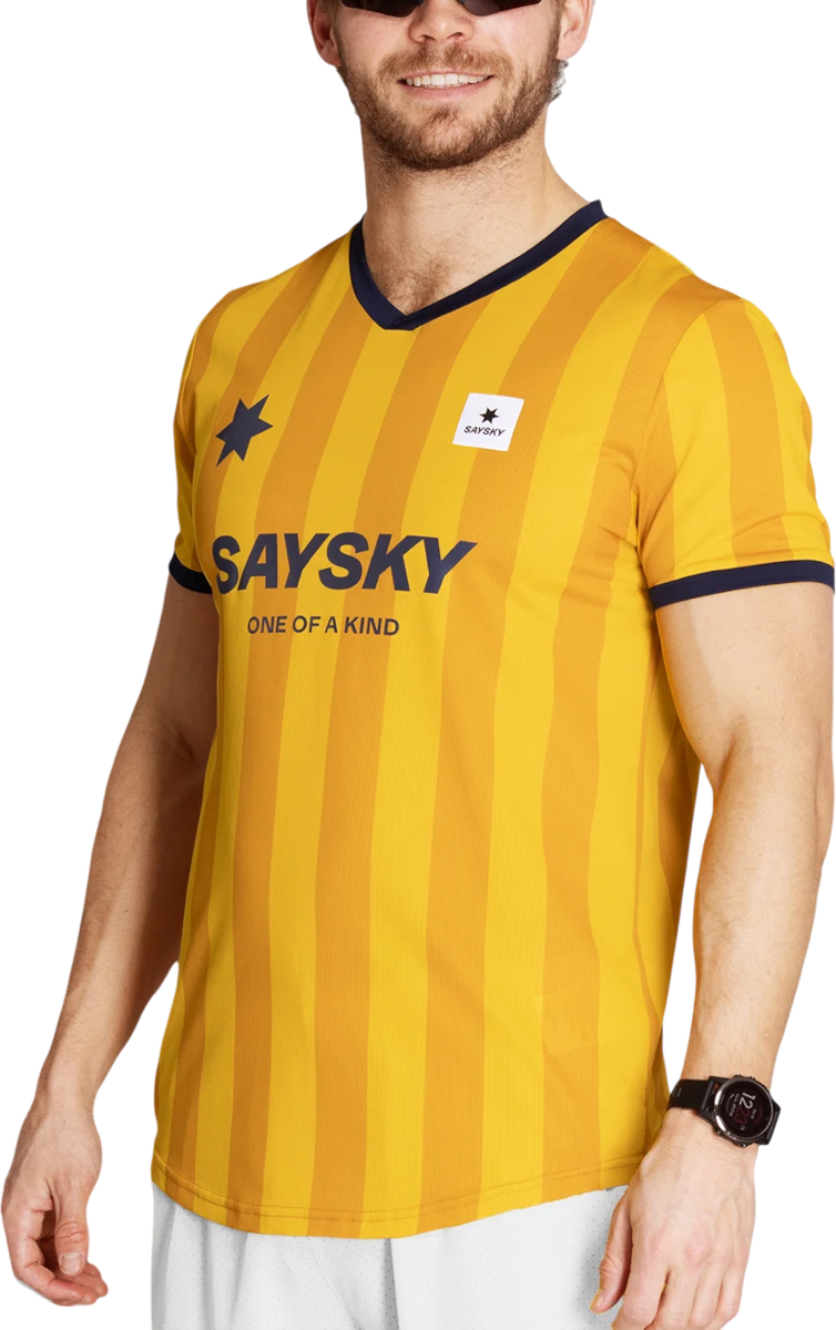 Jersey Saysky Saysky Stripe Combat T-Shirt Keltainen | nmrss31c-008