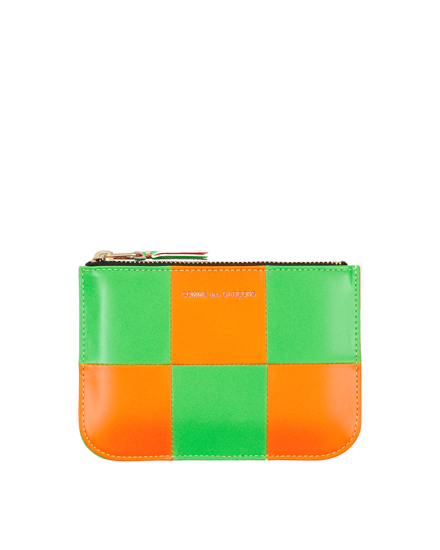 Lompakko Comme des Garçons Fluo Square Zip Pouch Monivärinen | SA8100FS 1, 0
