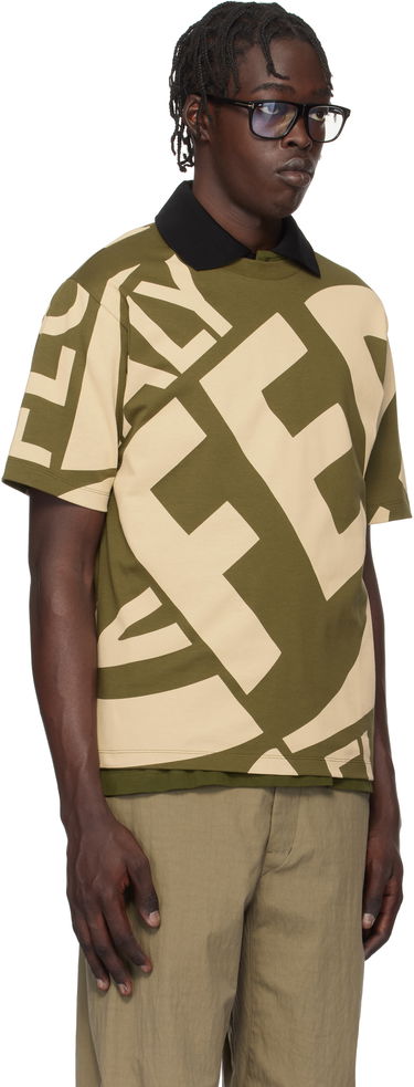 T-paita FERRAGAMO Ferragamo Graphic Print T-Shirt Vihreä | 781245, 1