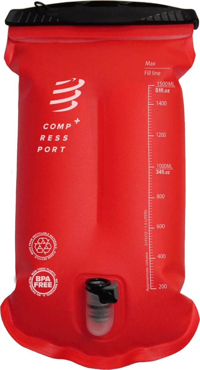 Juomapullo Compressport Hydration Bag 1.5L Punainen | xbpu3813052