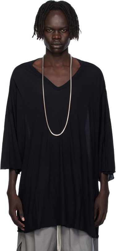 T-paita Rick Owens Rick Owens Concordians V Tommy T-Shirt Musta | RU02E1279 UC, 0