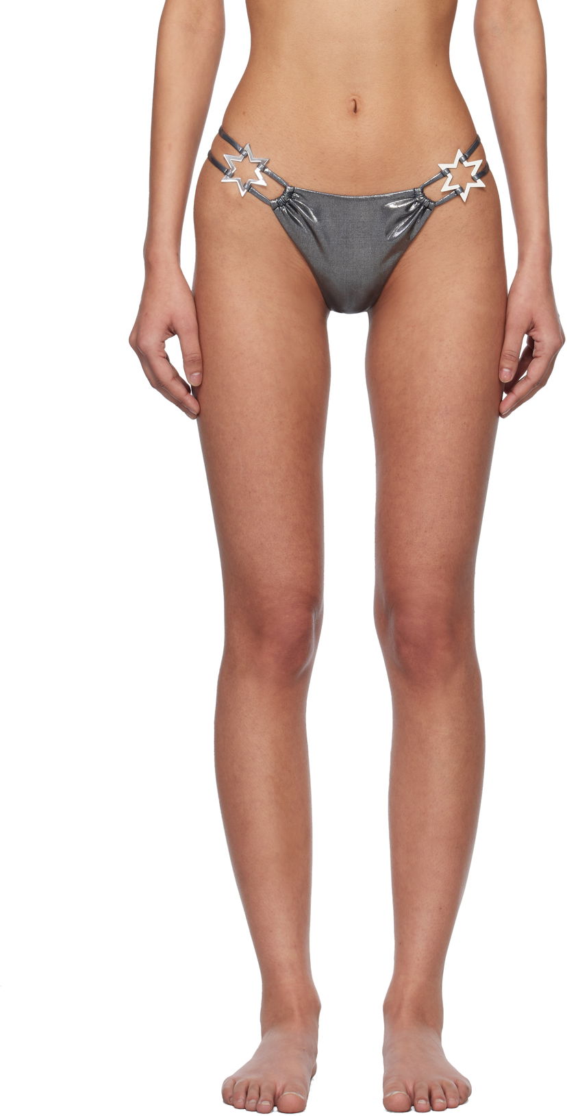 Uimapuvut MISBHV MISBHV Hollywood Bikini Bottom Harmaa | 250W603