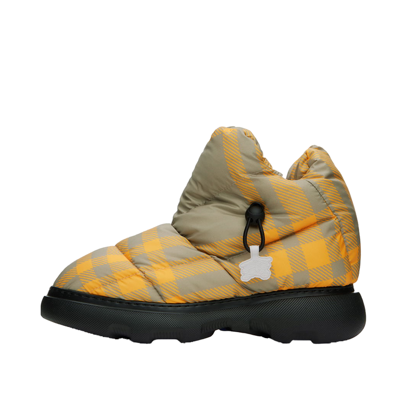 Tennarit ja kengät Burberry Check Pillow Boots "Orange Taupe" Oranssi | 8074743