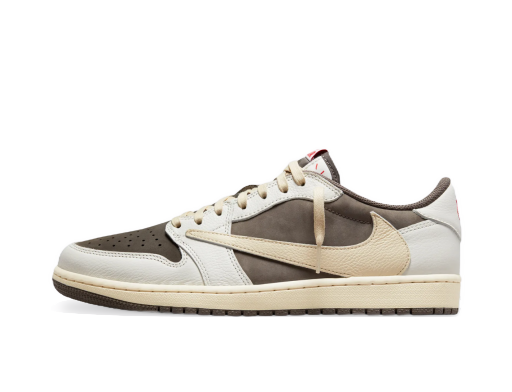 Rajoitettu erä Jordan Travis Scott x Air Jordan 1 Low OG "Reverse Mocha" Beige | DM7866-162
