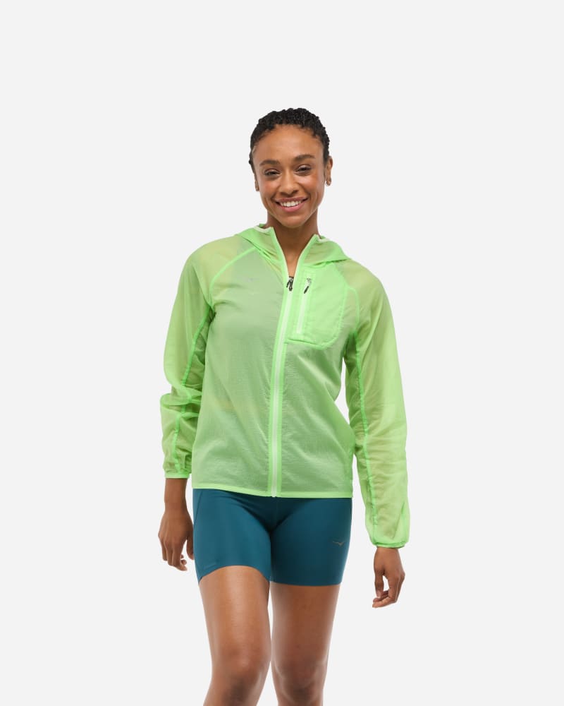 Tuulitakki Hoka One One Skyflow Lightweight Running Jacket Vihreä | 1141671-TRTP