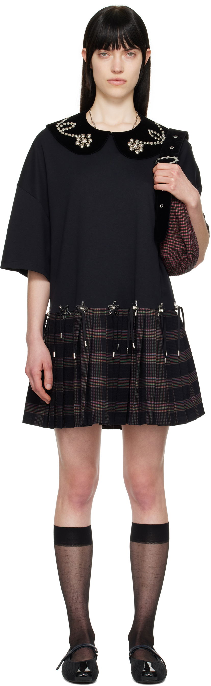 Mekko Chopova Lowena Chopova Lowena Saltos Kilt Mini Dress Monivärinen | 1296