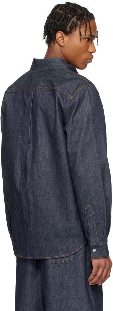 Paita Helmut Lang Helmut Lang Curved Classic Denim Shirt Sininen | O09DM501, 2