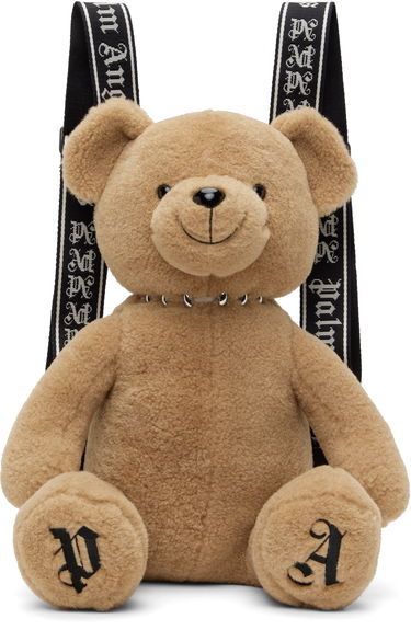 Reppu Palm Angels Palm Angels 'Bear in Mind' Plush Backpack Ruskea | PWNB012C99FAB0016010, 0