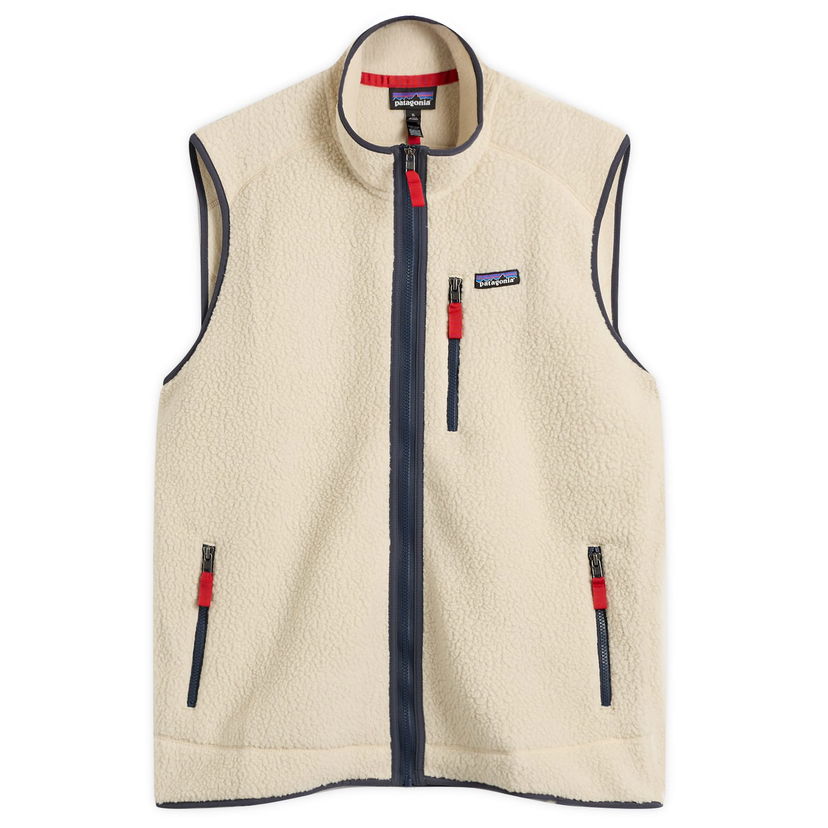 Liivi Patagonia Men's Retro Pile Vest Size X-Large Beige | 22821-PNSM