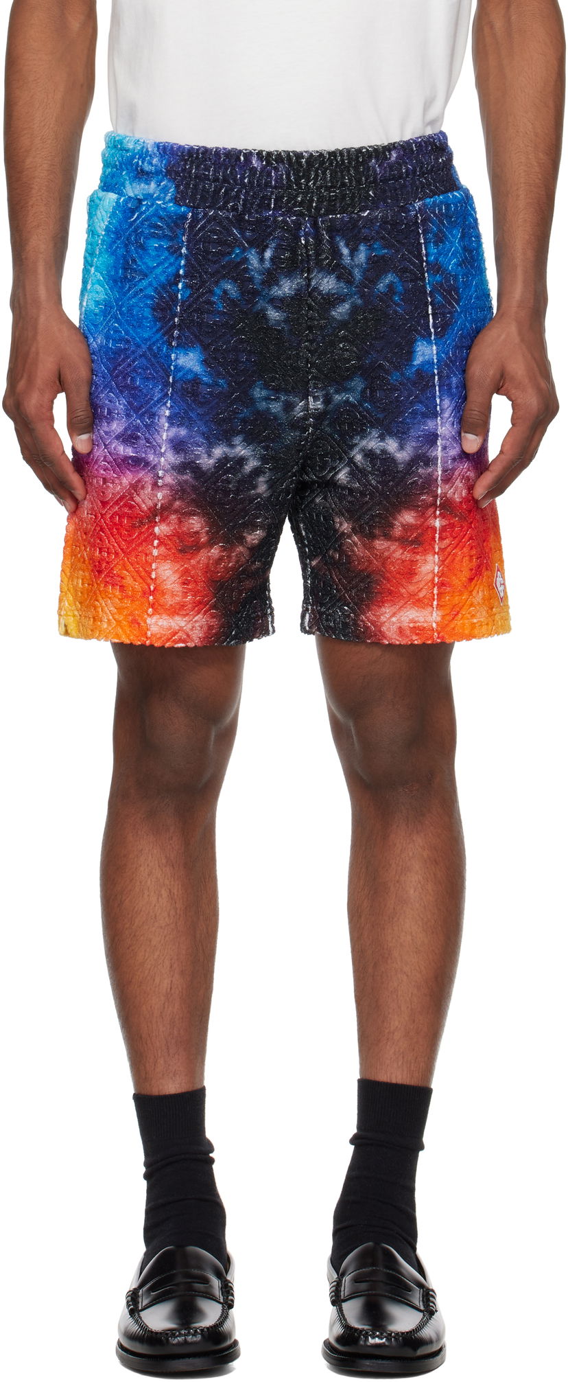 Shortsit Casablanca Casablanca Gradient Towelling Shorts Monivärinen | MS25-JTR-251-01