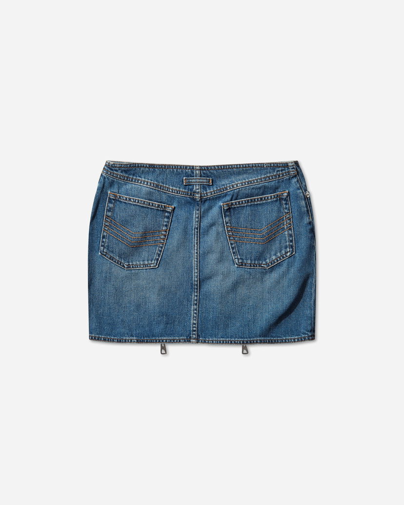 Hame Jean Paul Gaultier Zipped Denim Skirt Sininen | 2504WSK023D025 57