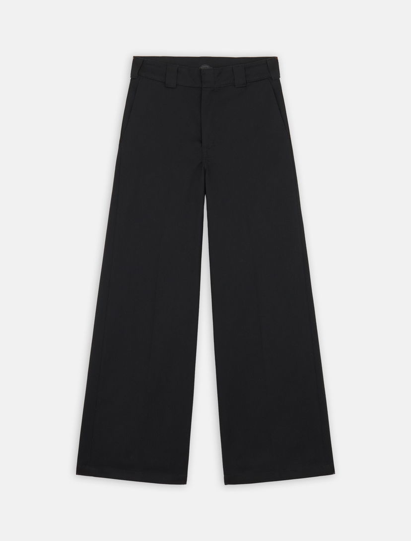 Housut Dickies Wide Leg Work Trousers Musta | 0A4YSE