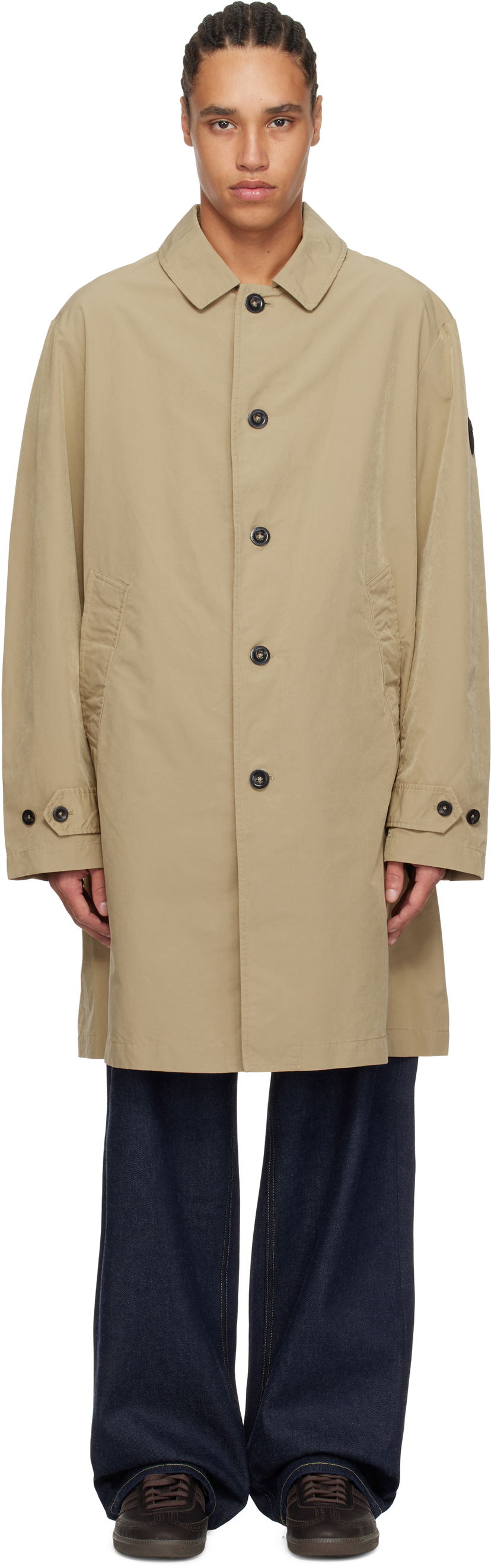 Sadetakki Polo by Ralph Lauren Polo Ralph Lauren 'The Pearson Twill' Car Coat Beige | 710955225001