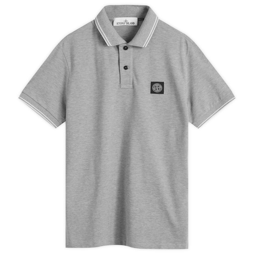 Poolopaita Stone Island Patch Polo Shirt Harmaa | 81152SC18-A0M64