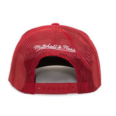 Korkki Mitchell & Ness Chicago Bulls Evergreen Trucker Hat Punainen | HT8032-CBURED1, 1