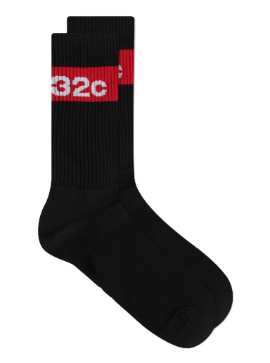 Sukat 032C Tape Logo Sock Musta | SS23-A-1010