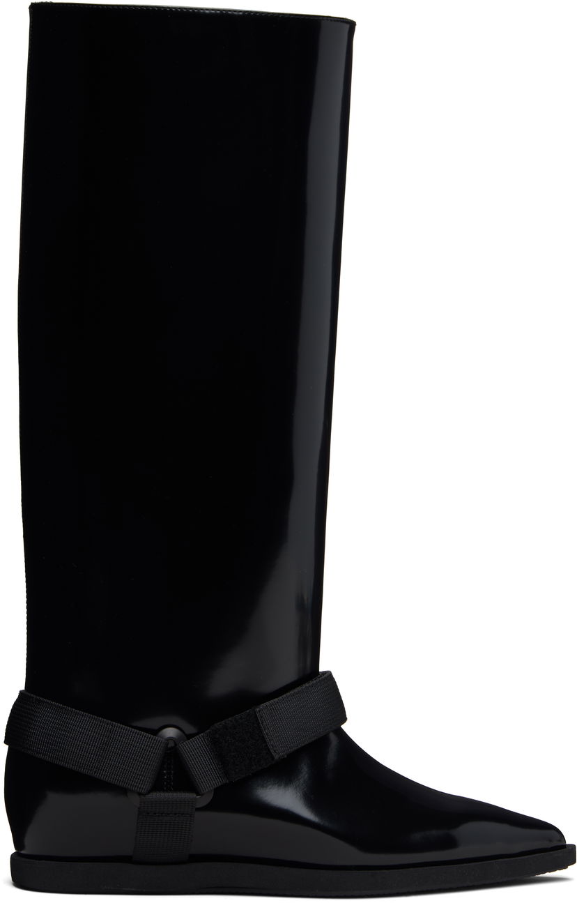 Tennarit ja kengät sacai sacai Belted Tall Boots Musta | 25-08249