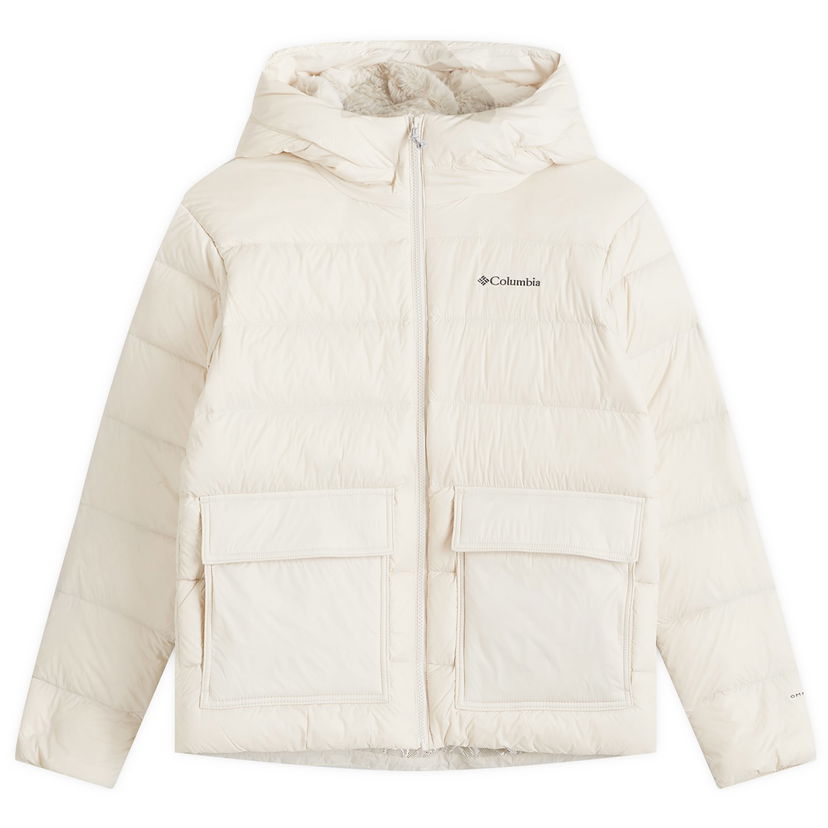 Puffer takki Columbia Harmony Falls Down Jacket Valkoinen | 2085372-STONE