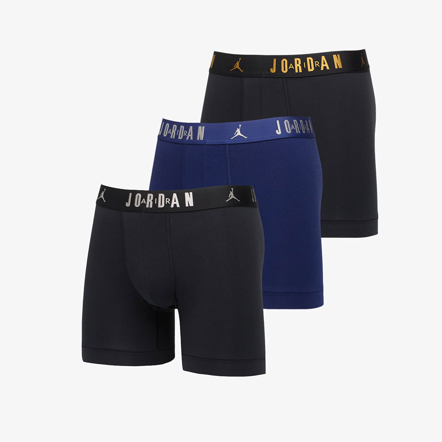 Nyrkkeilijät Jordan Flight Cotton Core 3-Pack Boxer Briefs Monivärinen | JM0622-K5X, 0