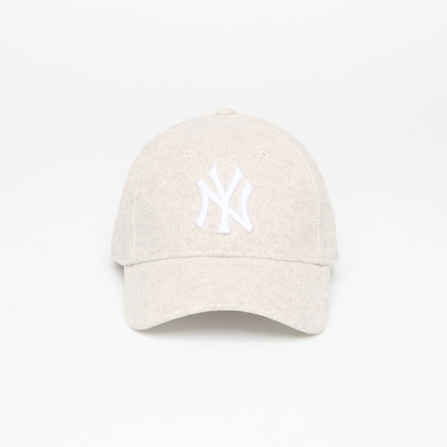 Korkki New Era New York Yankees MLB Melton Wool 9FORTY Adjustable Universal Cap Beige | 60758974, 0