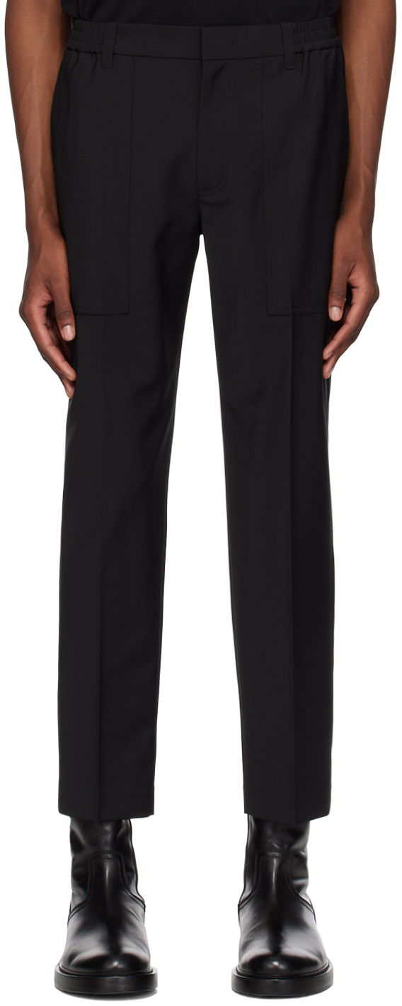 Housut Helmut Lang Helmut Lang Core Trousers Musta | N05HM203, 0