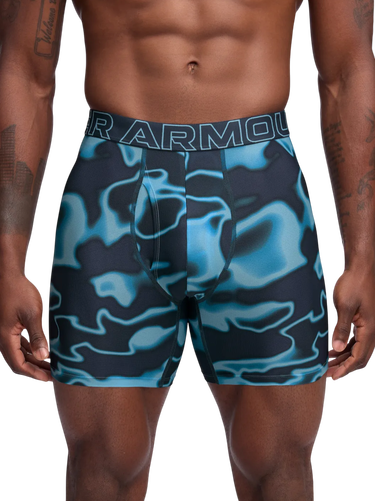 Nyrkkeilijät Under Armour Performance Tech Mesh 6" Print Boxerjock - 3 Pack Monivärinen | 1383885-494, 3