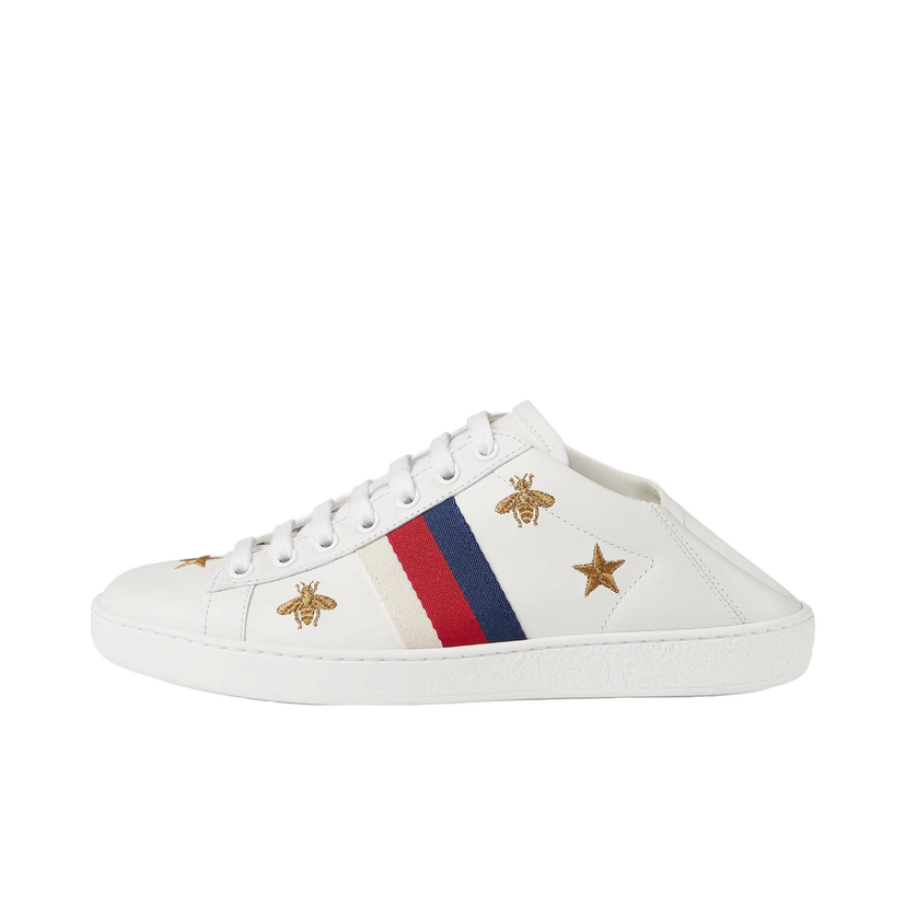 Tennarit ja kengät Gucci Ace 'Bees and Stars' (W) Valkoinen | 498205 AXWQ0 9098